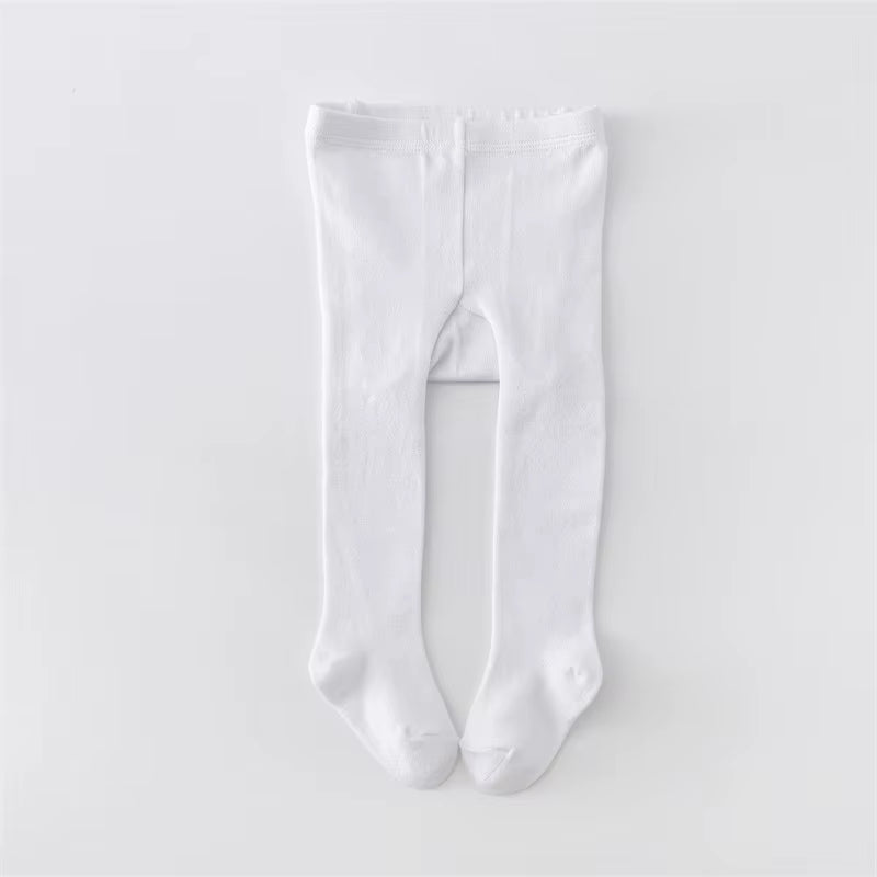 Cotton Knitted Baby Girl Tights